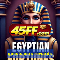 quests osrs rewards